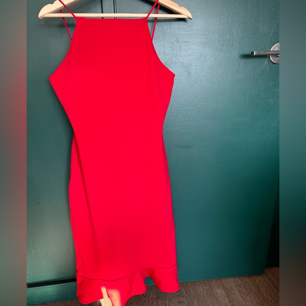 Super Flattering Red Dress